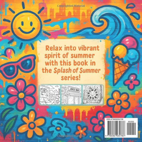 Splash of Summer Bold And Easy for Teens and Adults– Colorful City Scenes - Image 2